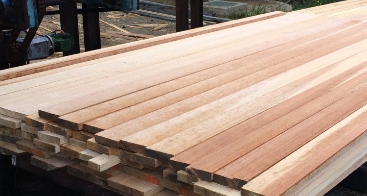 Green sawn timber